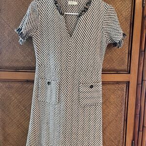 Spartina Black and cream knit Women's Dress size XS